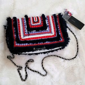 Zara beaded purse